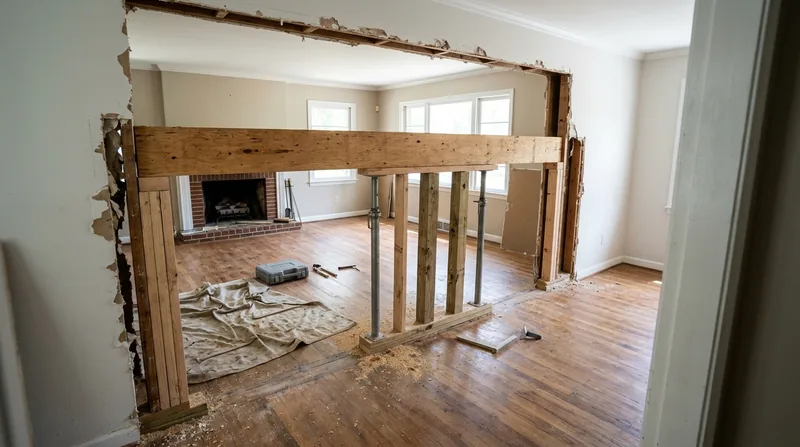 Beam Replacement & Load-Bearing Wall Removal Charleston
